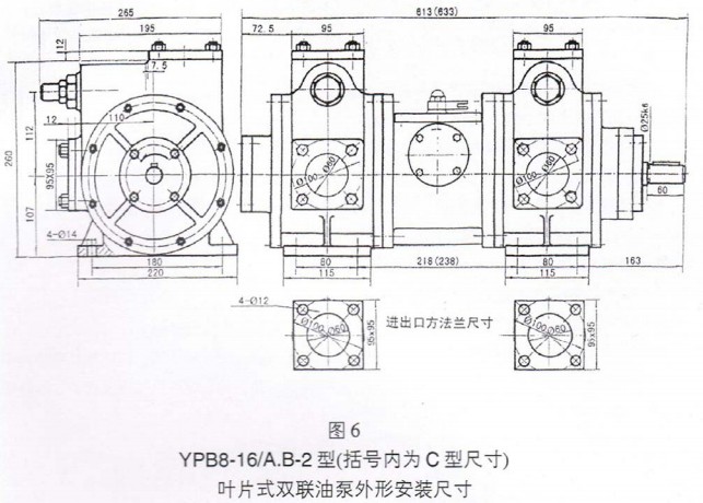 D6 YPB8-16/A.B-2(̖ȞC ͳߴ)~Ƭʽpͱΰbߴ